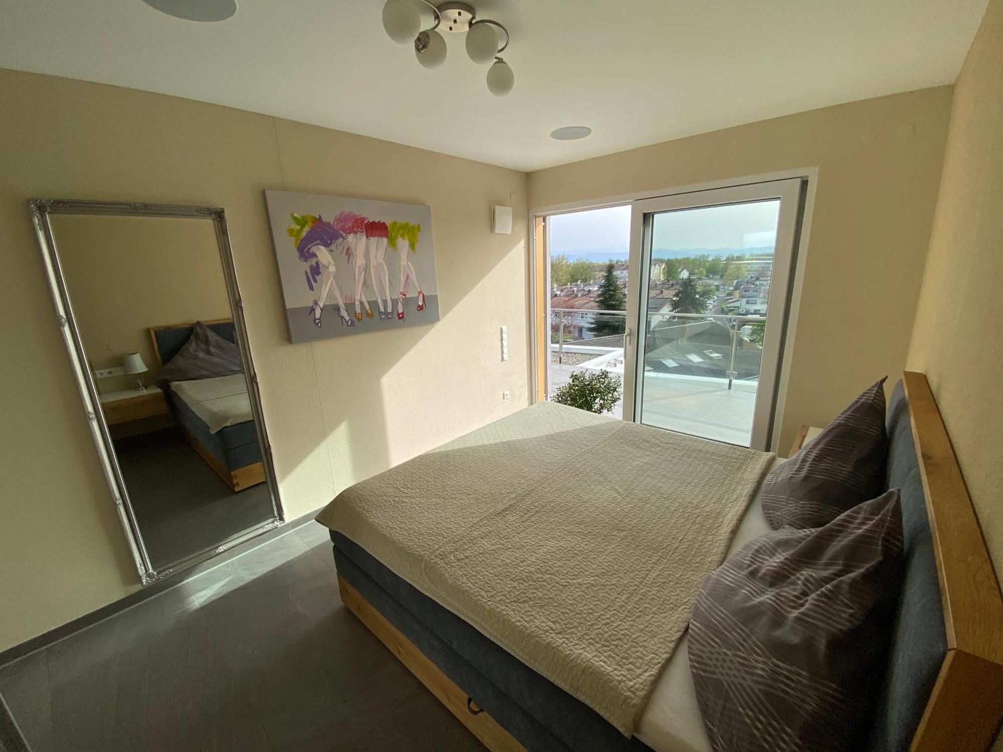 Penthouse Apartment Mit Alpenblick 프리드리히스하펜 외부 사진