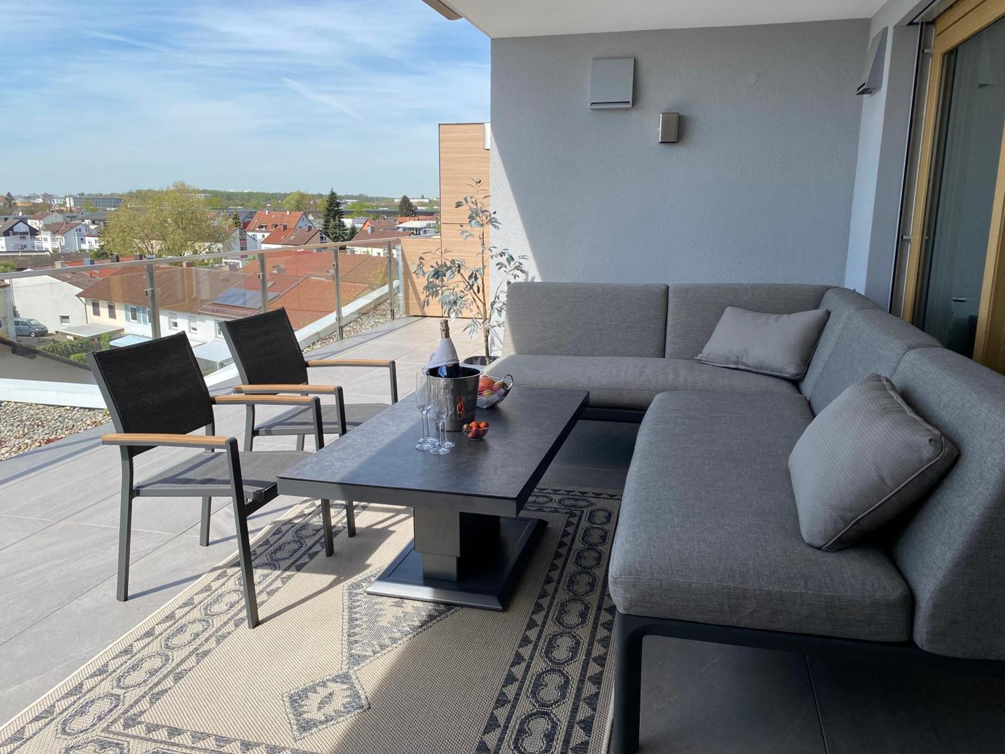 Penthouse Apartment Mit Alpenblick 프리드리히스하펜 외부 사진