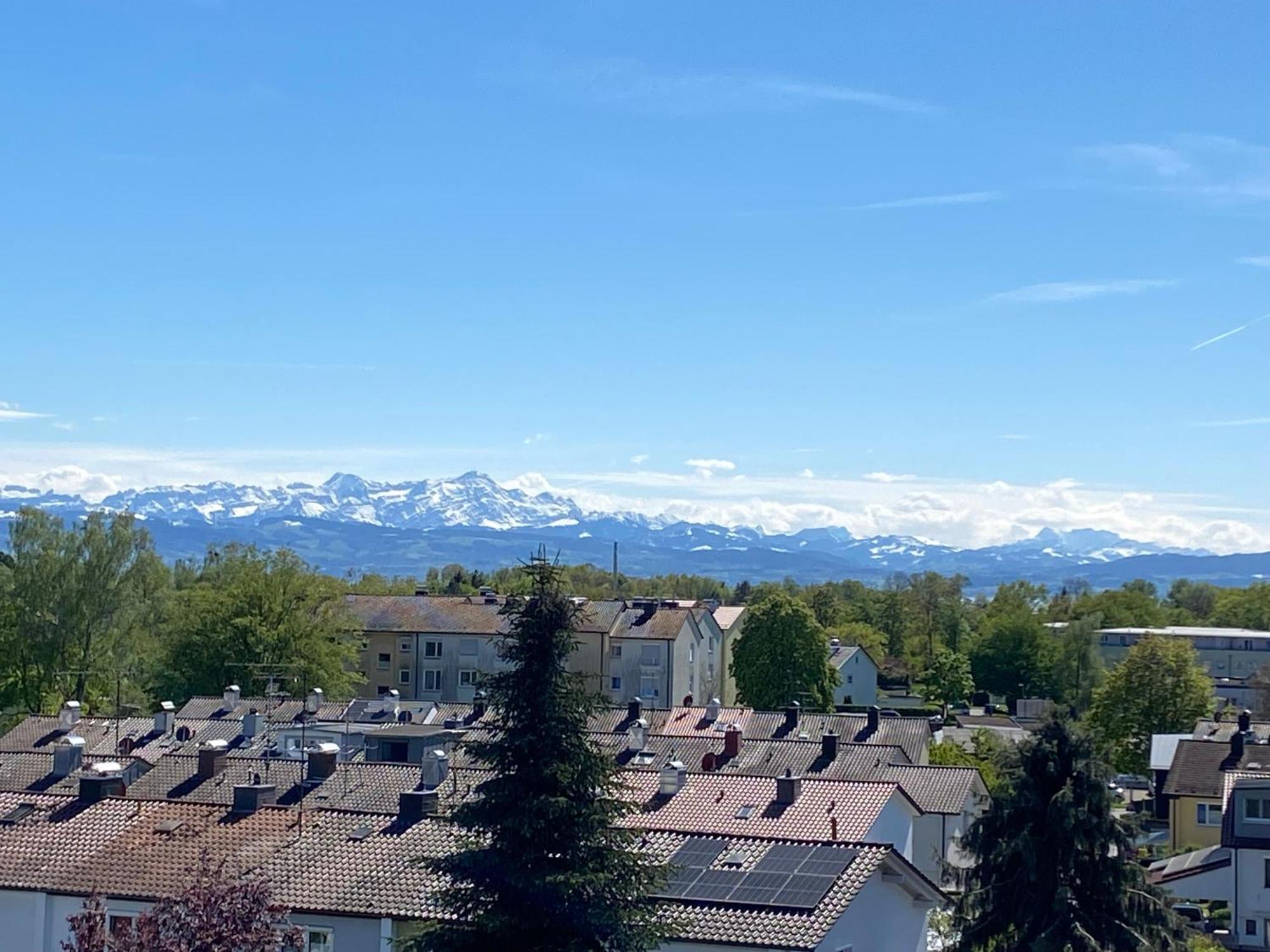 Penthouse Apartment Mit Alpenblick 프리드리히스하펜 외부 사진
