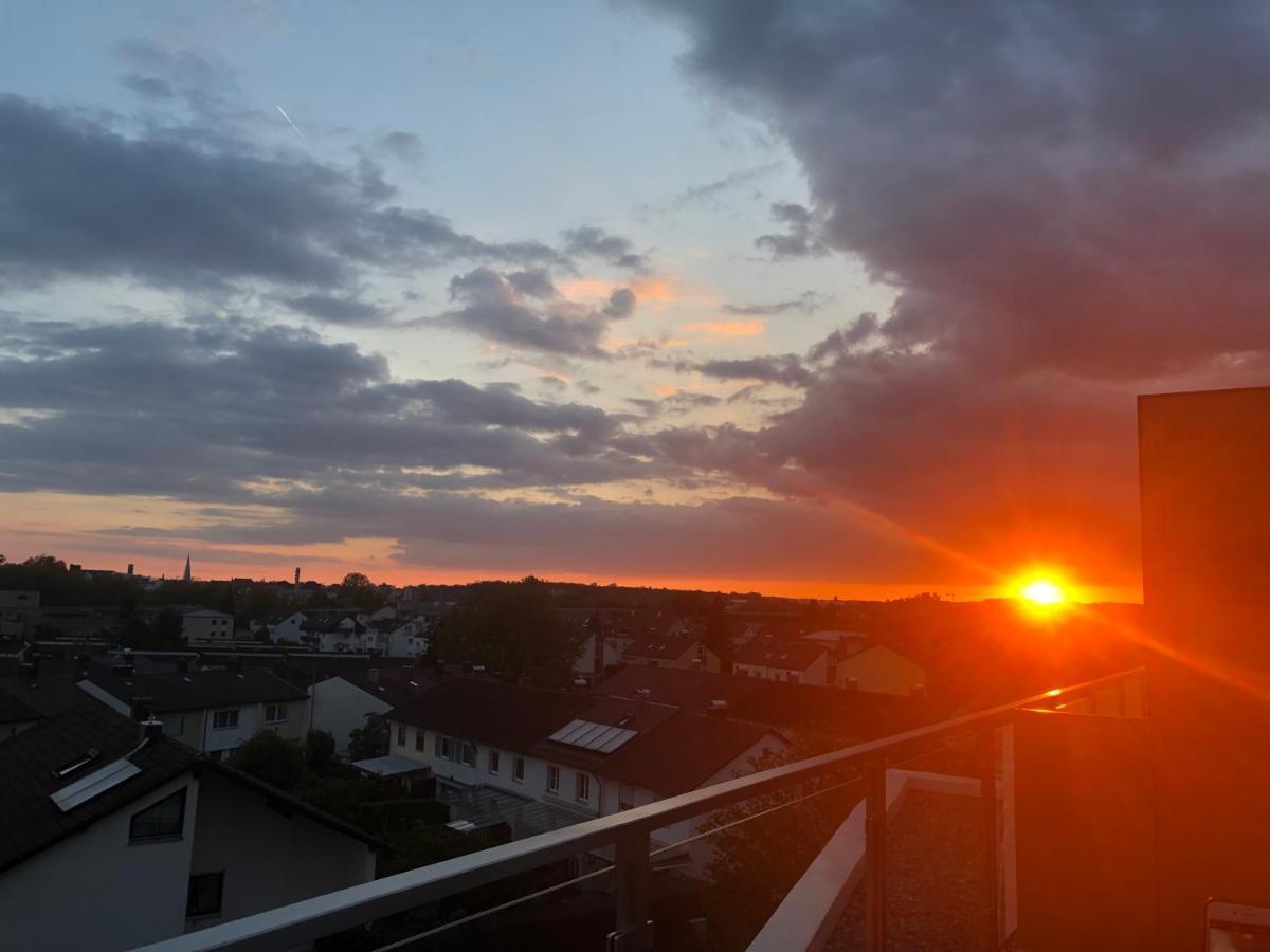 Penthouse Apartment Mit Alpenblick 프리드리히스하펜 외부 사진