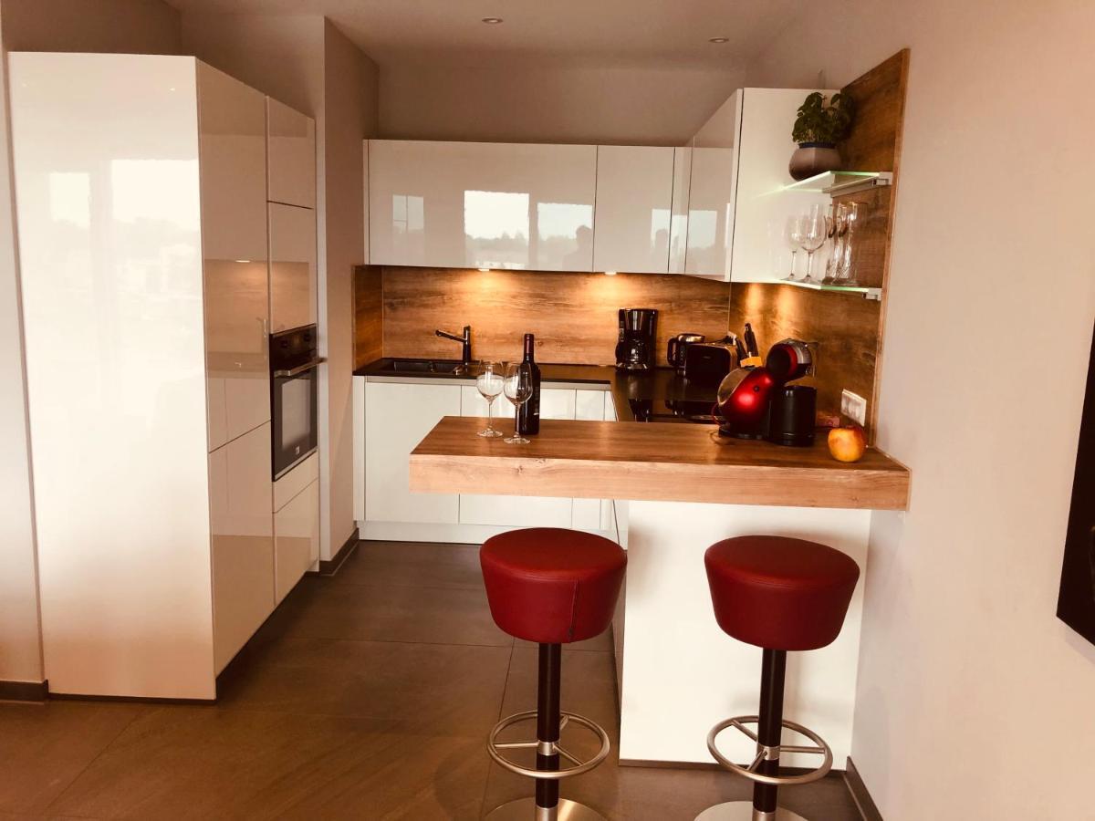 Penthouse Apartment Mit Alpenblick 프리드리히스하펜 외부 사진